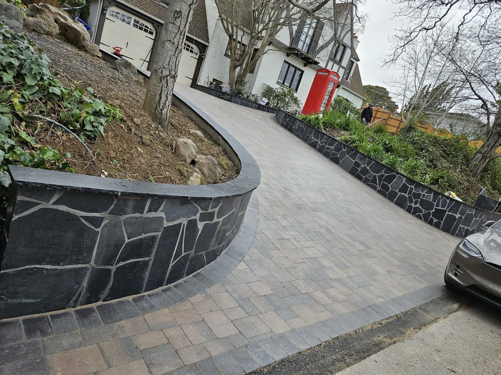 Hardscaping project